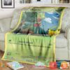 Pokemon Treecko Blanket 3