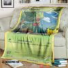 Pokemon Treecko Soft Blanket