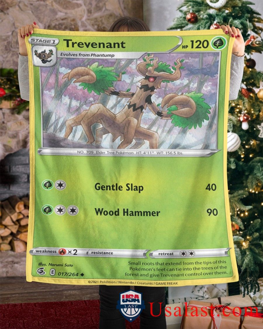 Pokemon Trevenant Fusion Strike Blanket Pokemon Trevenant Fusion Strike Blanket