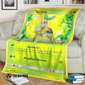 Pokemon Turtwig Bedding Set And Quilt Blanket