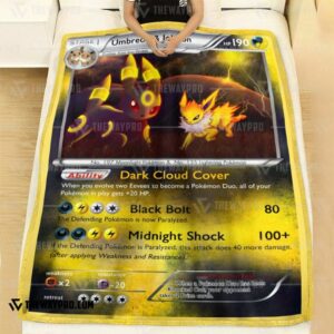 Pokemon Umbreon And Jolteon Duo Blanket