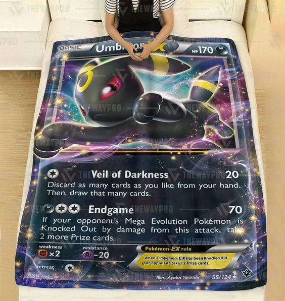 Pokemon Umbreon Ex Blanket Pokemon Umbreon Ex Blanket