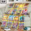 Pokemon Vmax Cards Version 3 Soft Blanket