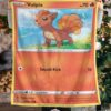 Pokemon Vulpix Smash Kick Fusion Strike Blanket