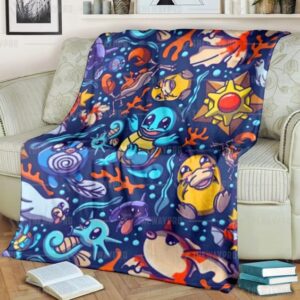 Pokemon Water Soft Blanket