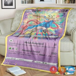 Pokemon Zacian Vivid Voltage Blanket