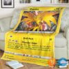 Pokemon Zapdos Vivid Voltage Blanket