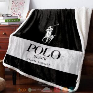 Polo Black Ralph Lauren Fleece Blanket