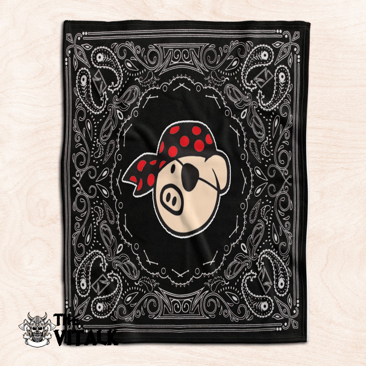 Pork Pie Percussion Drums Fleece Blanket Pork Pie Percussion Drums Fleece Blanket