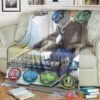 Power Ranger Spd Blue Ranger Custom Soft Blanket