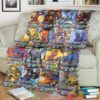 Power Rangers Jungle Fury Cards Custom Soft Blanket
