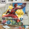 Power Rangers Jungle Fury Tiger Rangercustom Soft Blanket