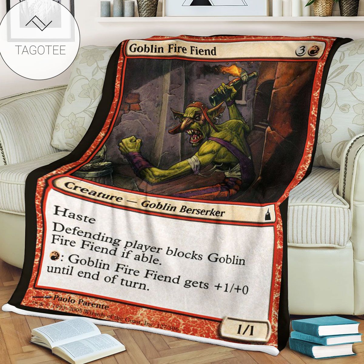 Ravnica City Of Guilds Rav 127 Goblin Fire Fiend Mtg Blanket Ravnica City Of Guilds Rav 127 Goblin Fire Fiend Mtg Blanket