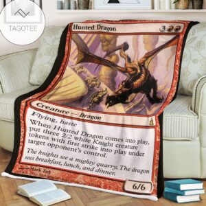 Ravnica City Of Guilds Rav 131 Hunted Dragon Mtg Blanket