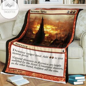 Ravnica City Of Guilds Rav 141 Seismic Spike Mtg Blanket