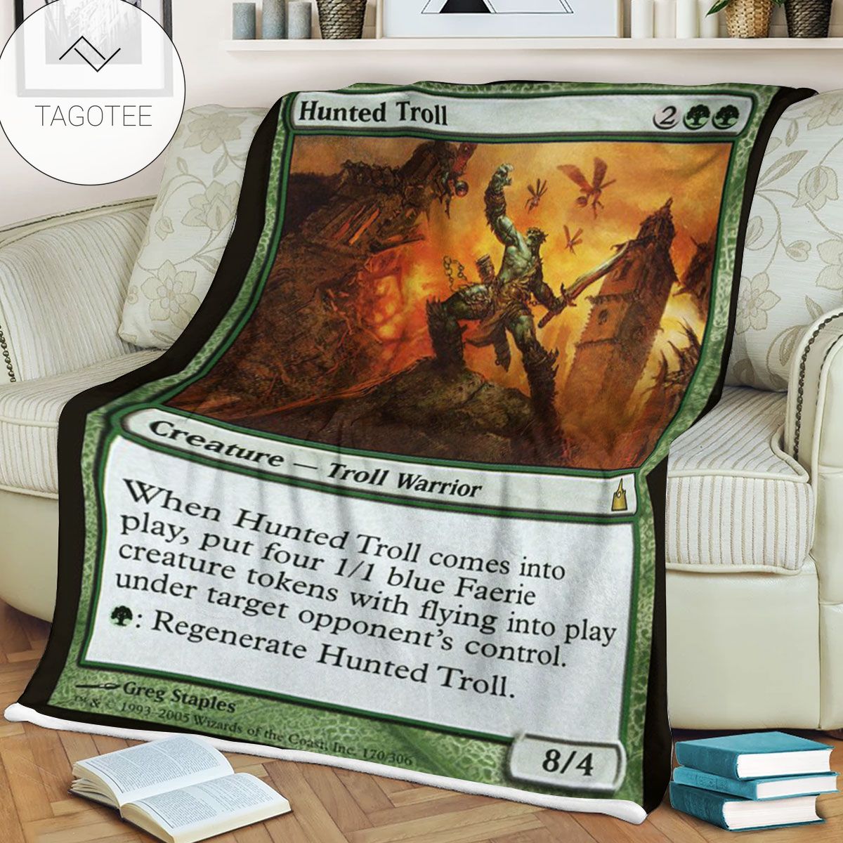 Ravnica City Of Guilds Rav 170 Hunted Troll Mtg Blanket Ravnica City Of Guilds Rav 170 Hunted Troll Mtg Blanket