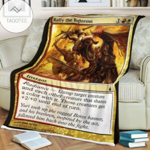 Ravnica City Of Guilds Rav 222 Rally The Righteous Mtg Blanket Tagotee