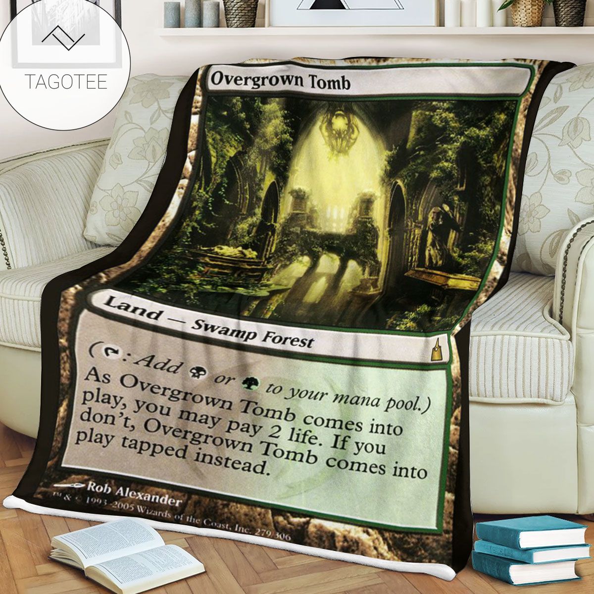 Ravnica City Of Guilds Rav 279 Overgrown Tomb Mtg Blanket Ravnica City Of Guilds Rav 279 Overgrown Tomb Mtg Blanket