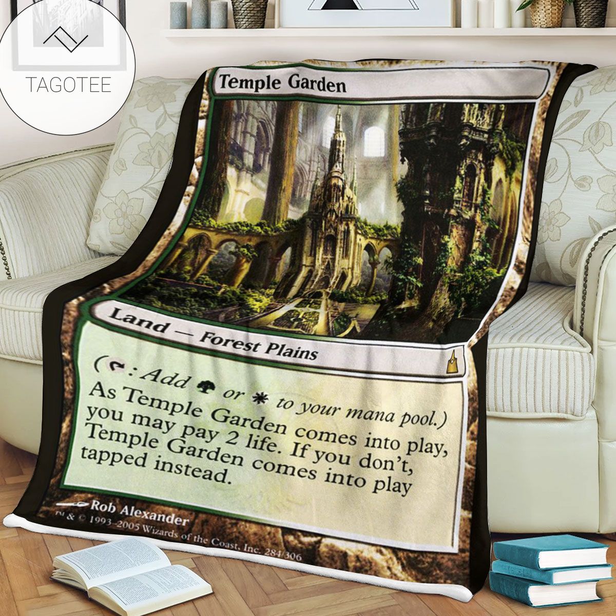 Ravnica City Of Guilds Rav 284 Temple Garden Mtg Blanket Ravnica City Of Guilds Rav 284 Temple Garden Mtg Blanket