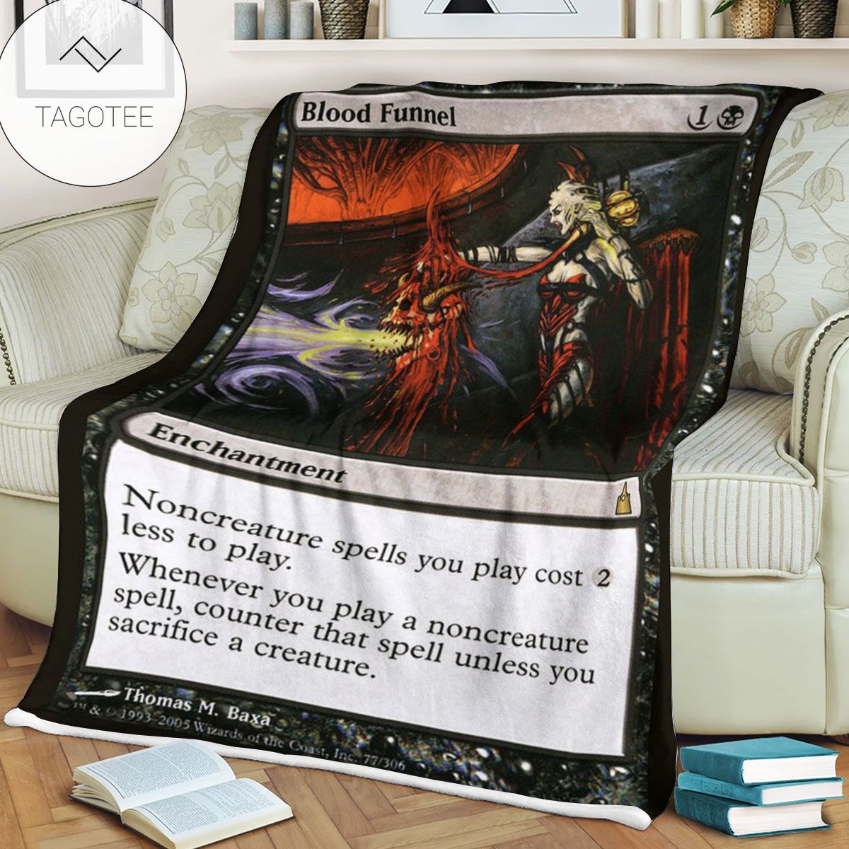 Ravnica City Of Guilds Rav 77 Blood Funnel Mtg Blanket Tagotee Ravnica City Of Guilds Rav 77 Blood Funnel Mtg Blanket Tagotee