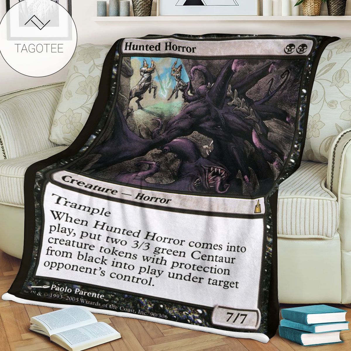 Ravnica City Of Guilds Rav 90 Hunted Horror Mtg Blanket Tagotee Ravnica City Of Guilds Rav 90 Hunted Horror Mtg Blanket Tagotee