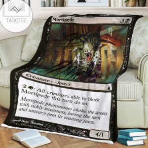 Ravnica City Of Guilds Rav 96 Mortipede Mtg Blanket Tagotee