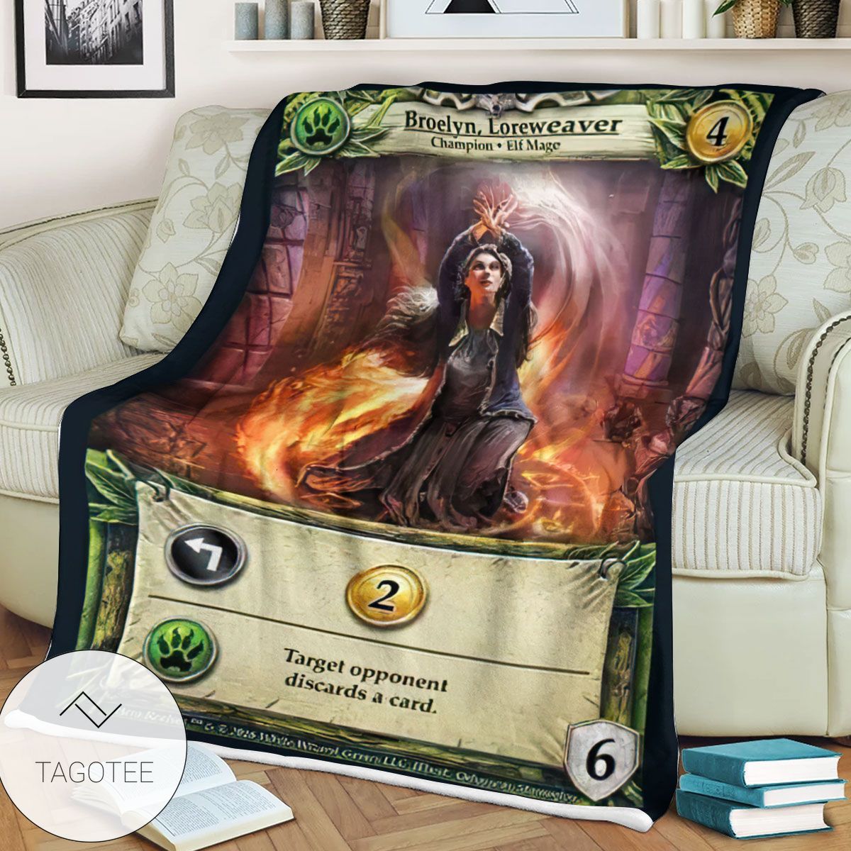 Realms Broelyn Loreweaver Soft Blanket Game Mtg Magic The Gathering Blanket Tagotee Realms Broelyn Loreweaver Soft Blanket Game Mtg Magic The Gathering Blanket Tagotee
