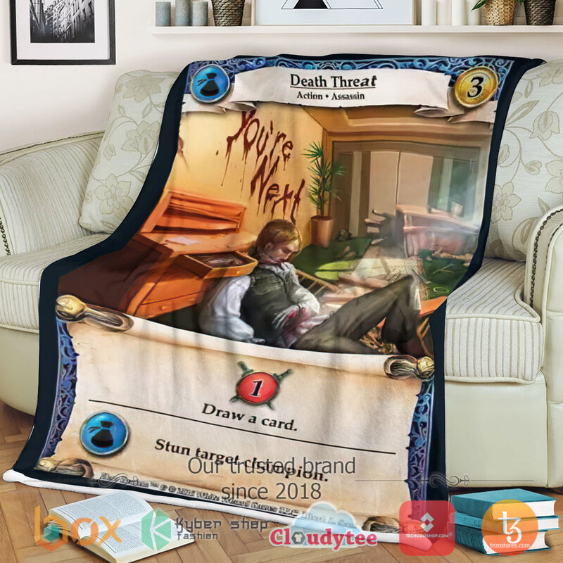 Realms Death Threat Blanket Realms Death Threat Blanket