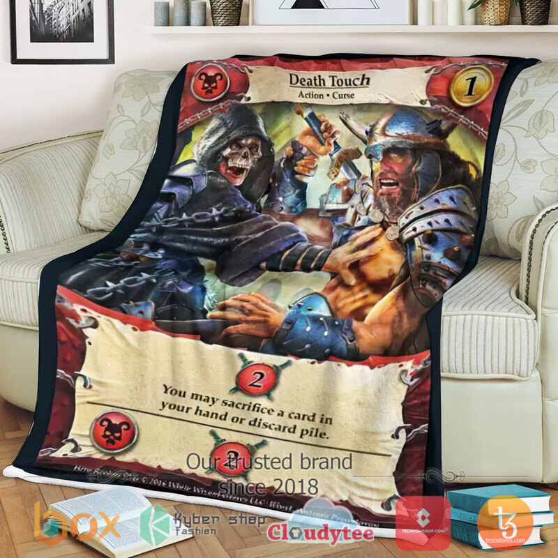Realms Death Touch Blanket Realms Death Touch Blanket