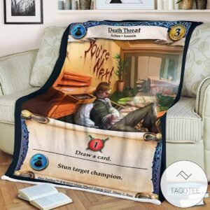 Realms Game Death Threat Soft Blanket