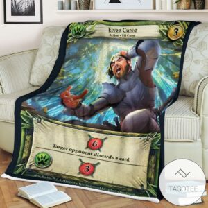 Realms Game Elven Curse Soft Blanket Tagotee