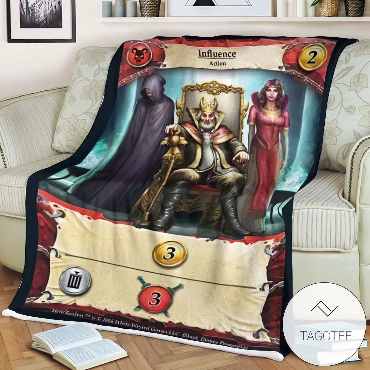 Realms Game Influence Soft Blanket Realms Game Influence Soft Blanket