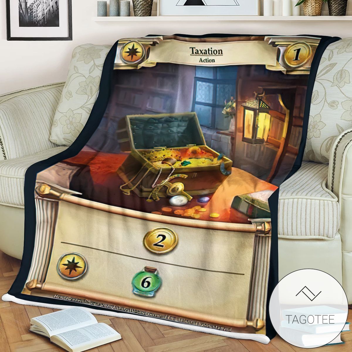 Realms Game Taxation Soft Blanket Realms Game Taxation Soft Blanket