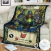 Realms Game Wolf Shaman Soft Blanket