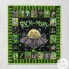 Rick And Morty Blanket Quilt