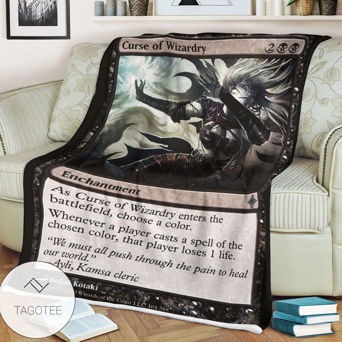Roe 104 Curse Of Wizardry Game Mtg Magic The Gathering Blanket Roe 104 Curse Of Wizardry Game Mtg Magic The Gathering Blanket