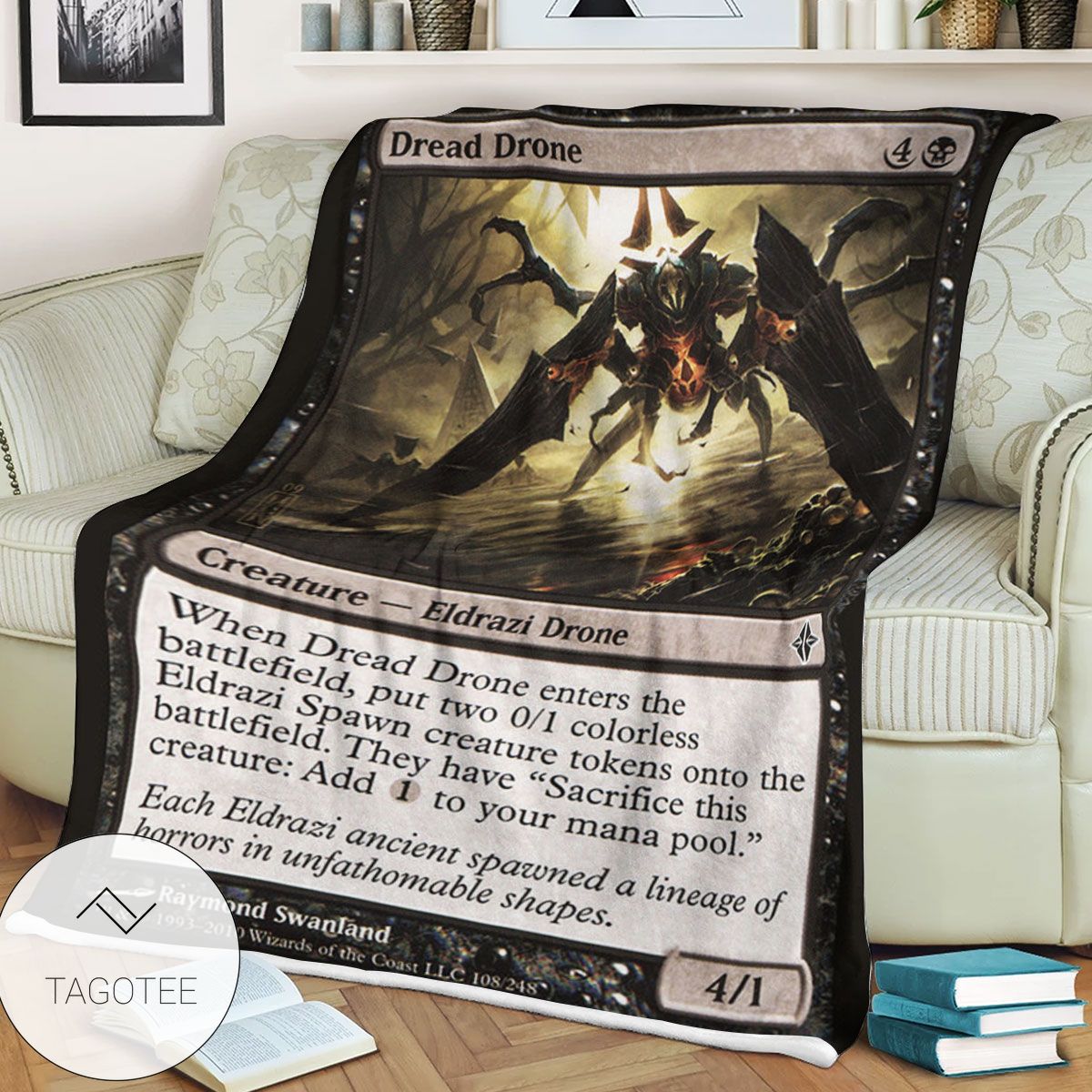 Roe 108 Dread Drone Game Mtg Magic The Gathering Blanket Roe 108 Dread Drone Game Mtg Magic The Gathering Blanket