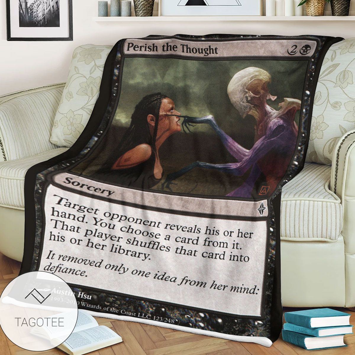 Roe 123 Perish The Thought Game Mtg Magic The Gathering Blanket Roe 123 Perish The Thought Game Mtg Magic The Gathering Blanket