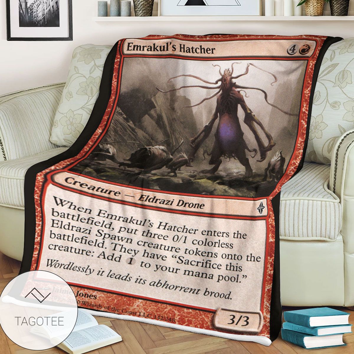 Roe 142 Emrakul S Hatcher Game Mtg Magic The Gathering Blanket Roe 142 Emrakul S Hatcher Game Mtg Magic The Gathering Blanket