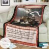 Roe 146 Forked Bolt Game Mtg Magic The Gathering Blanket