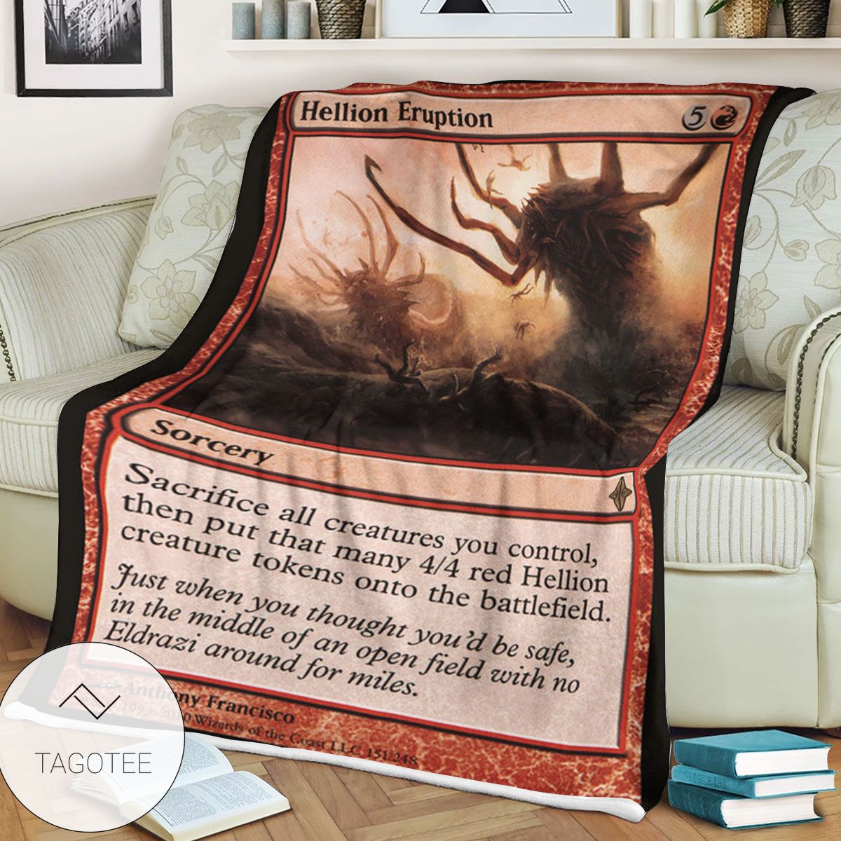 Roe 151 Hellion Eruption Game Mtg Magic The Gathering Blanket Tagotee Roe 151 Hellion Eruption Game Mtg Magic The Gathering Blanket Tagotee