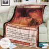 Roe 163 Soulsurge Elemental Game Mtg Magic The Gathering Blanket