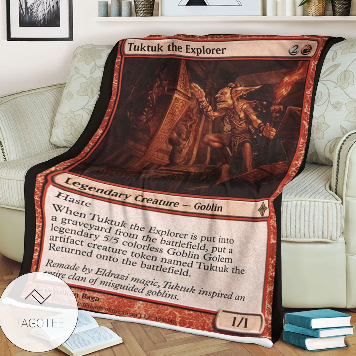 Roe 169 Tuktuk The Explorer Game Mtg Magic The Gathering Blanket Roe 169 Tuktuk The Explorer Game Mtg Magic The Gathering Blanket