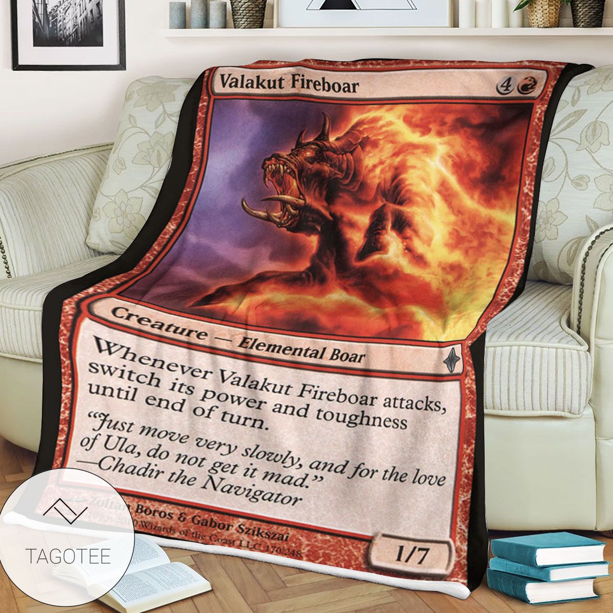 Roe 170 Valakut Fireboar Game Mtg Magic The Gathering Blanket Roe 170 Valakut Fireboar Game Mtg Magic The Gathering Blanket