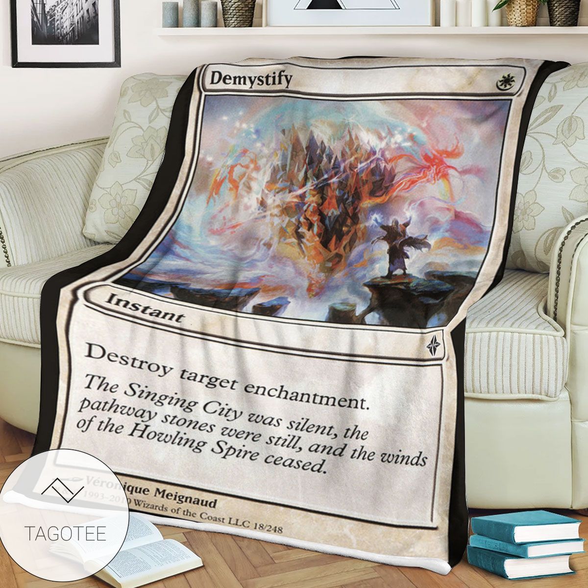Roe 18 Demystify Game Mtg Magic The Gathering Blanket Tagotee Roe 18 Demystify Game Mtg Magic The Gathering Blanket Tagotee