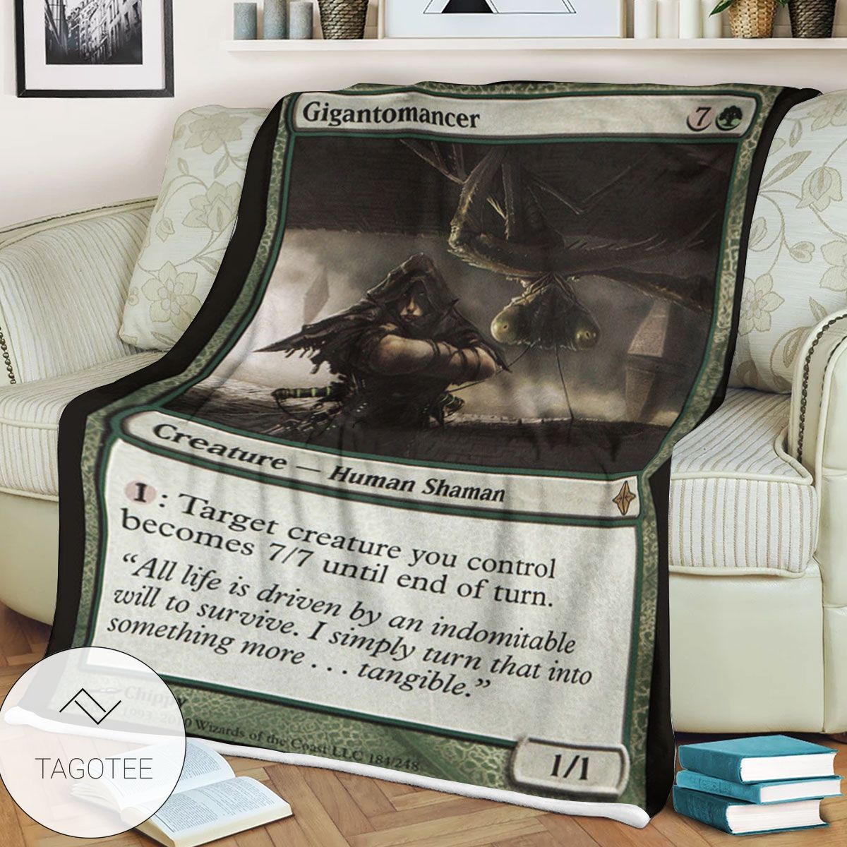 Roe 184 Gigantomancer Game Mtg Magic The Gathering Blanket Tagotee Roe 184 Gigantomancer Game Mtg Magic The Gathering Blanket Tagotee