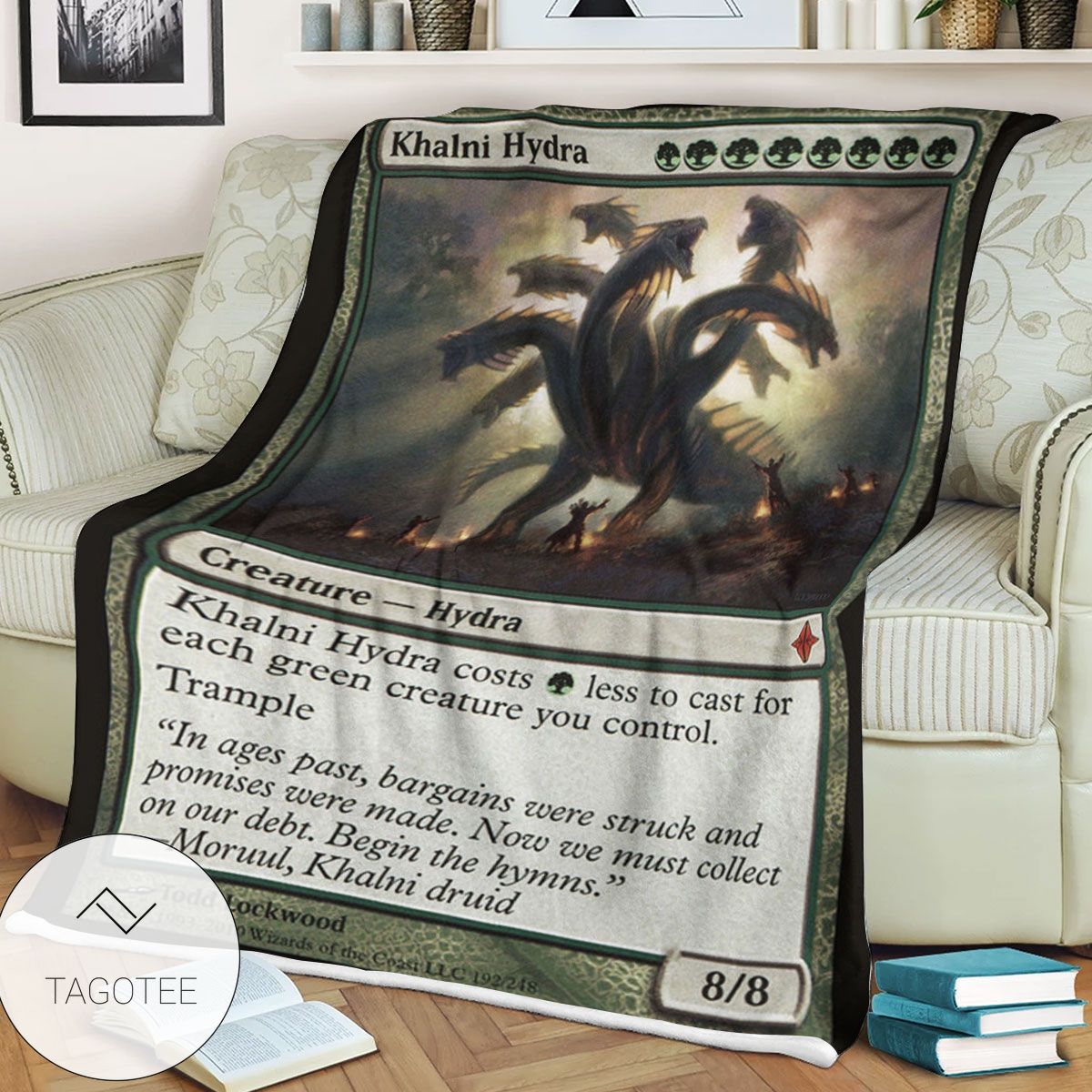 Roe 192 Khalni Hydra Game Mtg Magic The Gathering Blanket Roe 192 Khalni Hydra Game Mtg Magic The Gathering Blanket