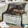 Roe 204 Pelakka Wurm Game Mtg Magic The Gathering Blanket
