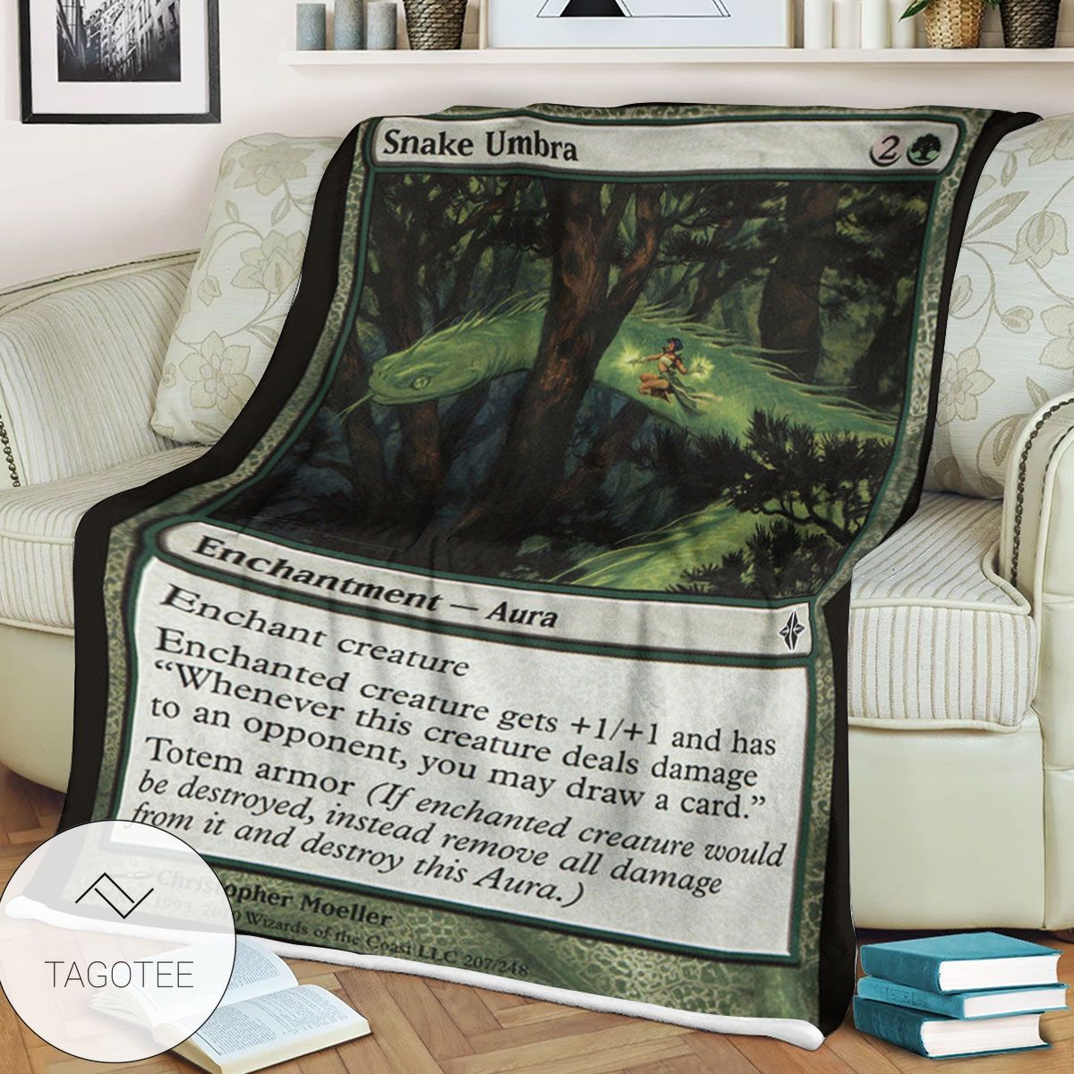 Roe 207 Snake Umbra Game Mtg Magic The Gathering Blanket Tagotee Roe 207 Snake Umbra Game Mtg Magic The Gathering Blanket Tagotee