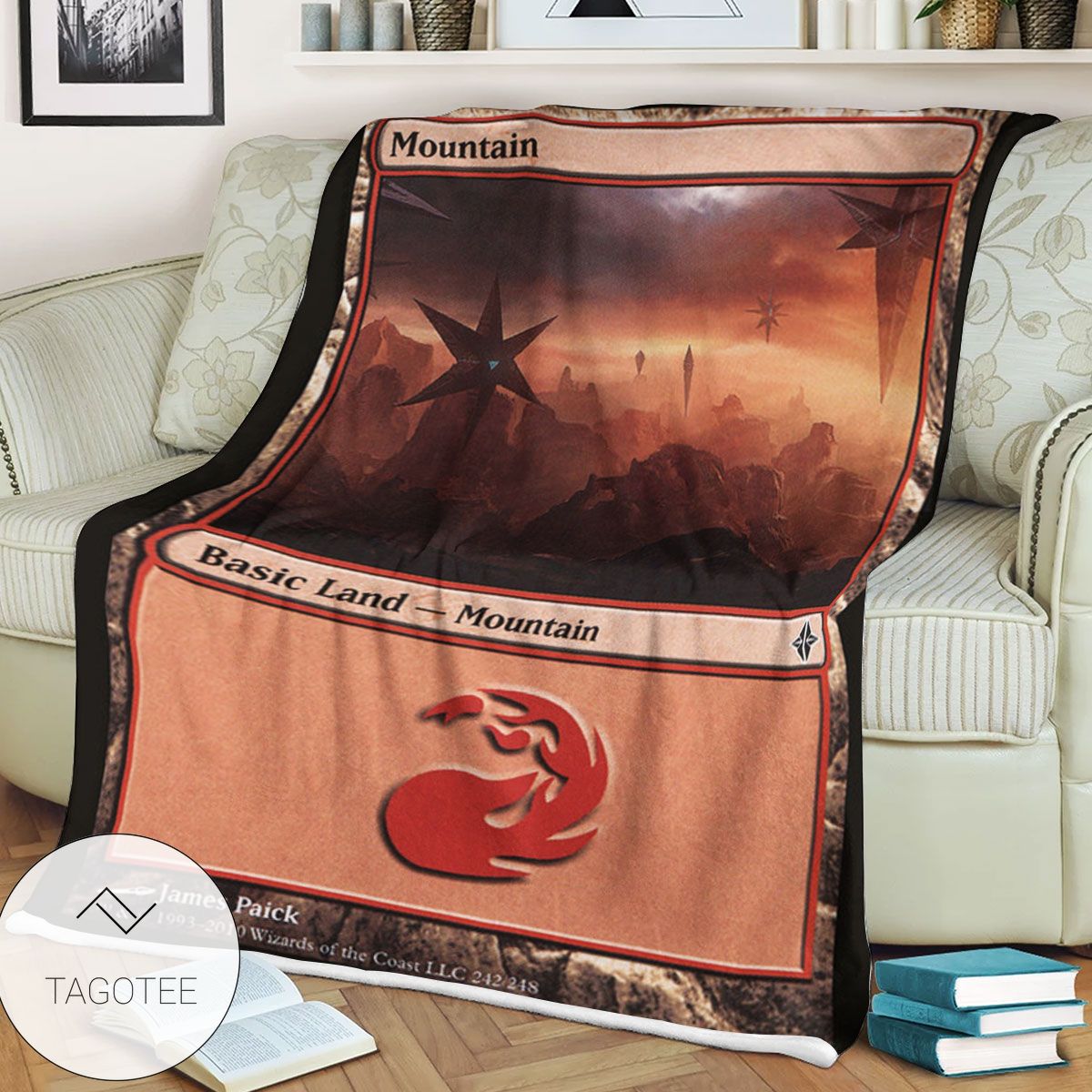 Roe 242 Mountain Game Mtg Magic The Gathering Blanket Roe 242 Mountain Game Mtg Magic The Gathering Blanket
